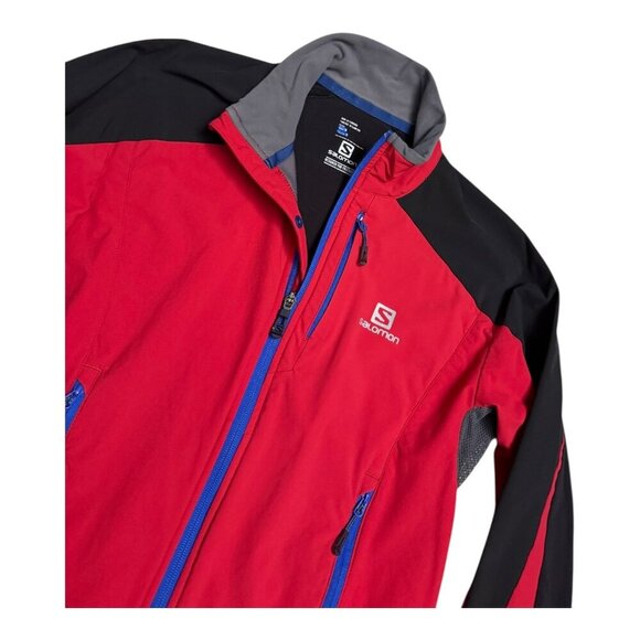 SALOMON Waterproof Running Activewear Outdoor Workout Jacket Womens Small - Picture 2 of 6